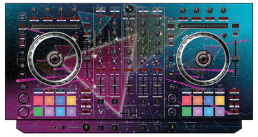 Pioneer DJ DDJ SX Skin 80s Synth